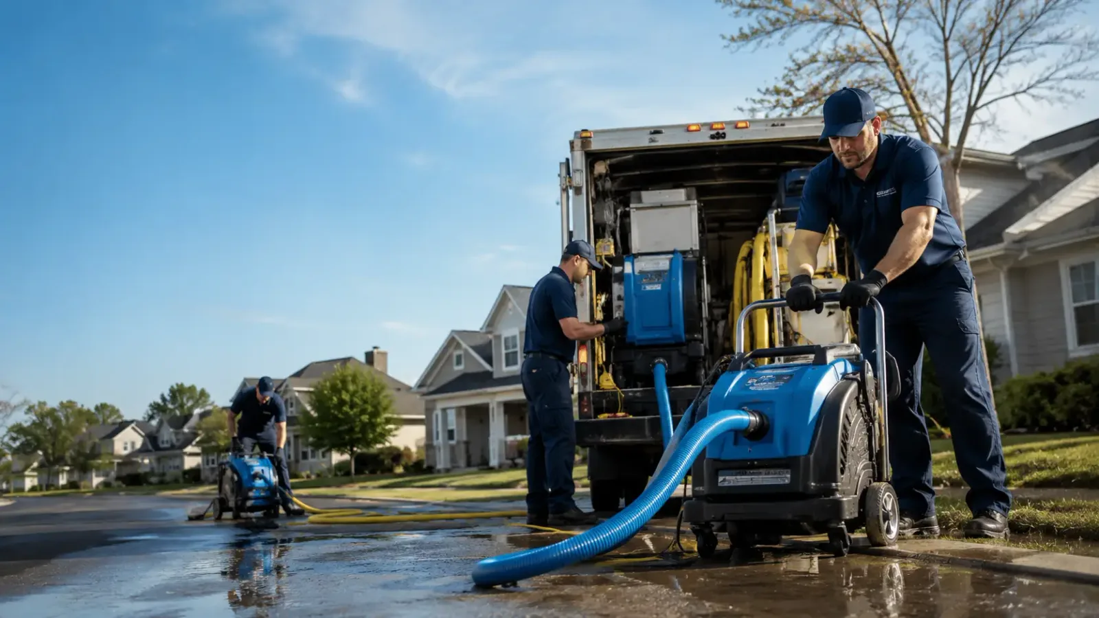 Flood Damage Cleanup in New London, WI